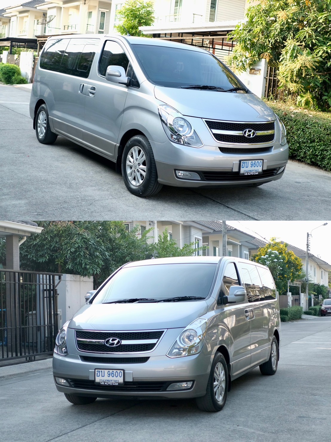 Hyundai H1 2.5 Deluxe (A2) ออโต้ ดีเซล สีเทา ปี2012 ไมล์ 1xx,xxx กม.☑️