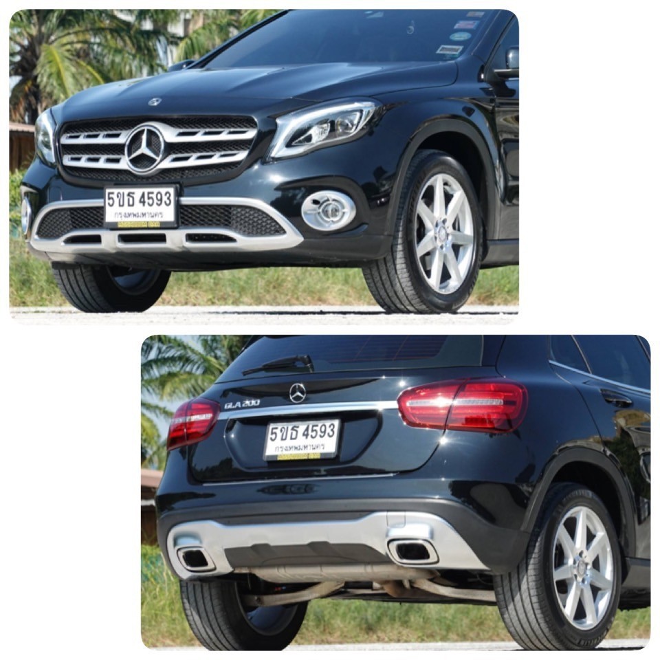 Benz GLA200 1.6 Urban Facelift ปี 2019 สีดำ