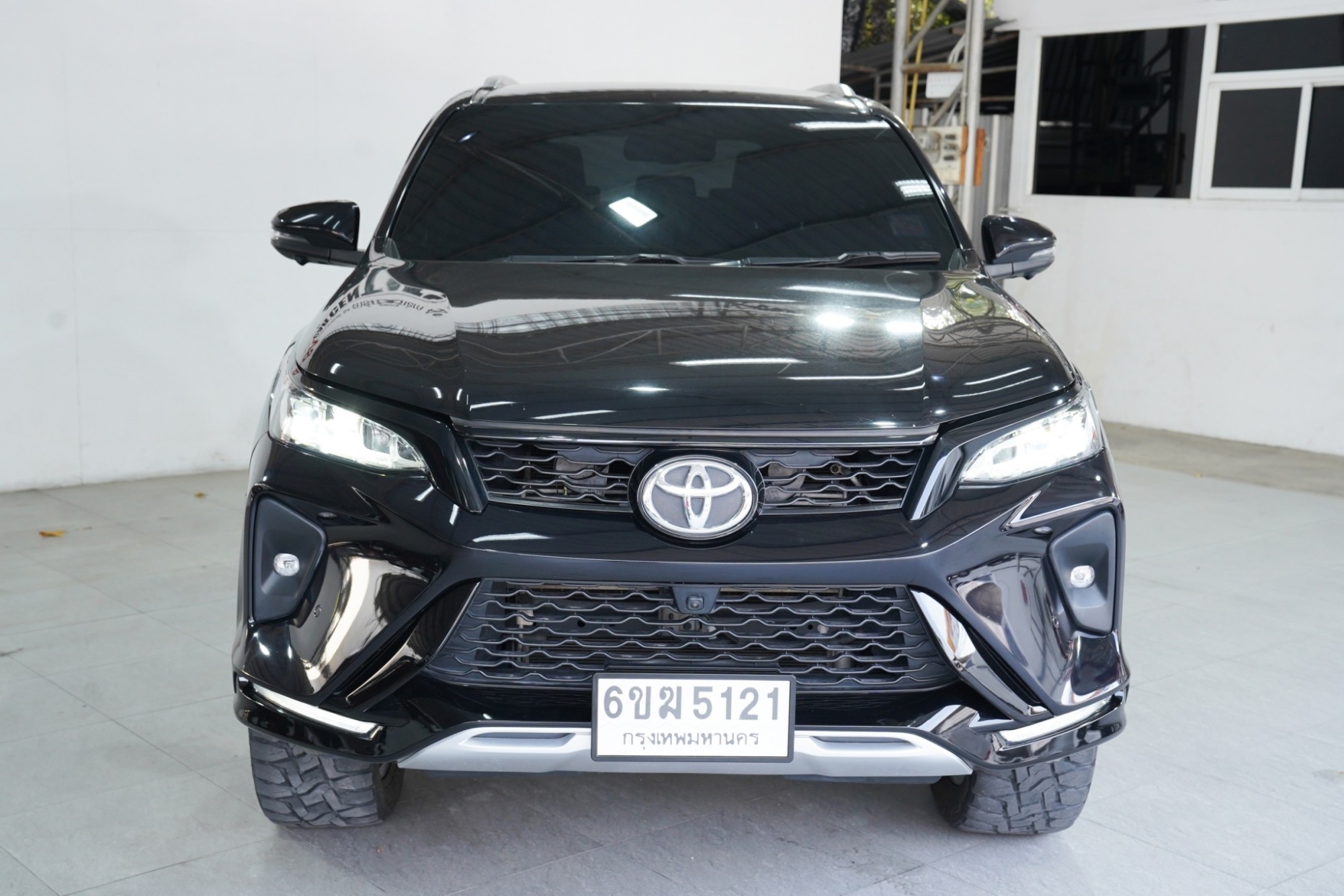 #TOYOTA #FORTUNER 2.4 LEGENDER 4WD AT ปี2021 จด2022 สีดำ