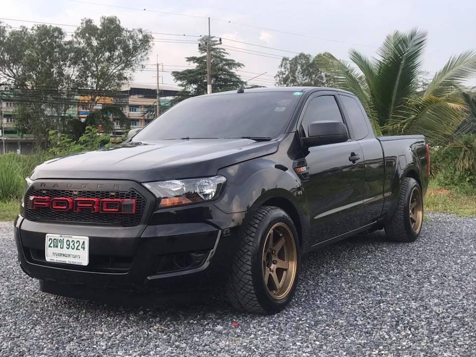 Ford Ranger Open cab ปี 2017 สีดำ