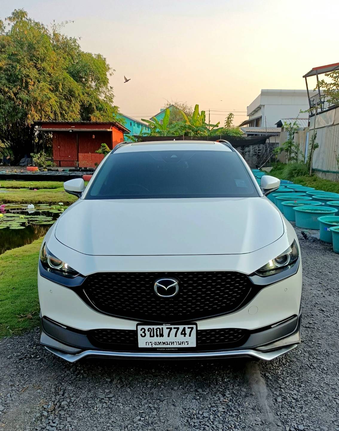 ไมล์ 30,000 กม Mazda CX30 SP รุ่นท๊อปสุด sunroof ลำโพงBose ปี2022 สีขาวมุก