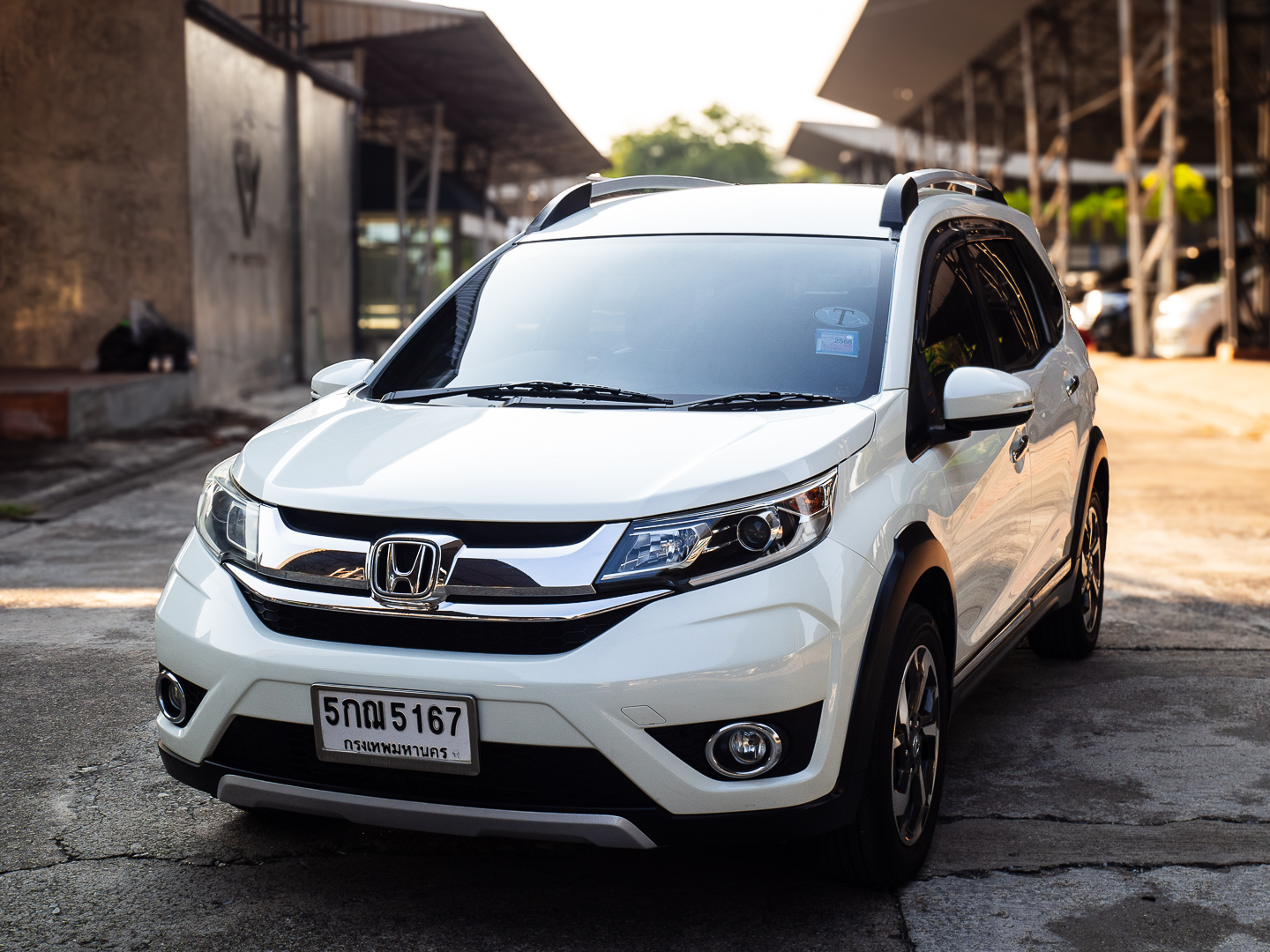 2016 Honda BR-V สีขาว