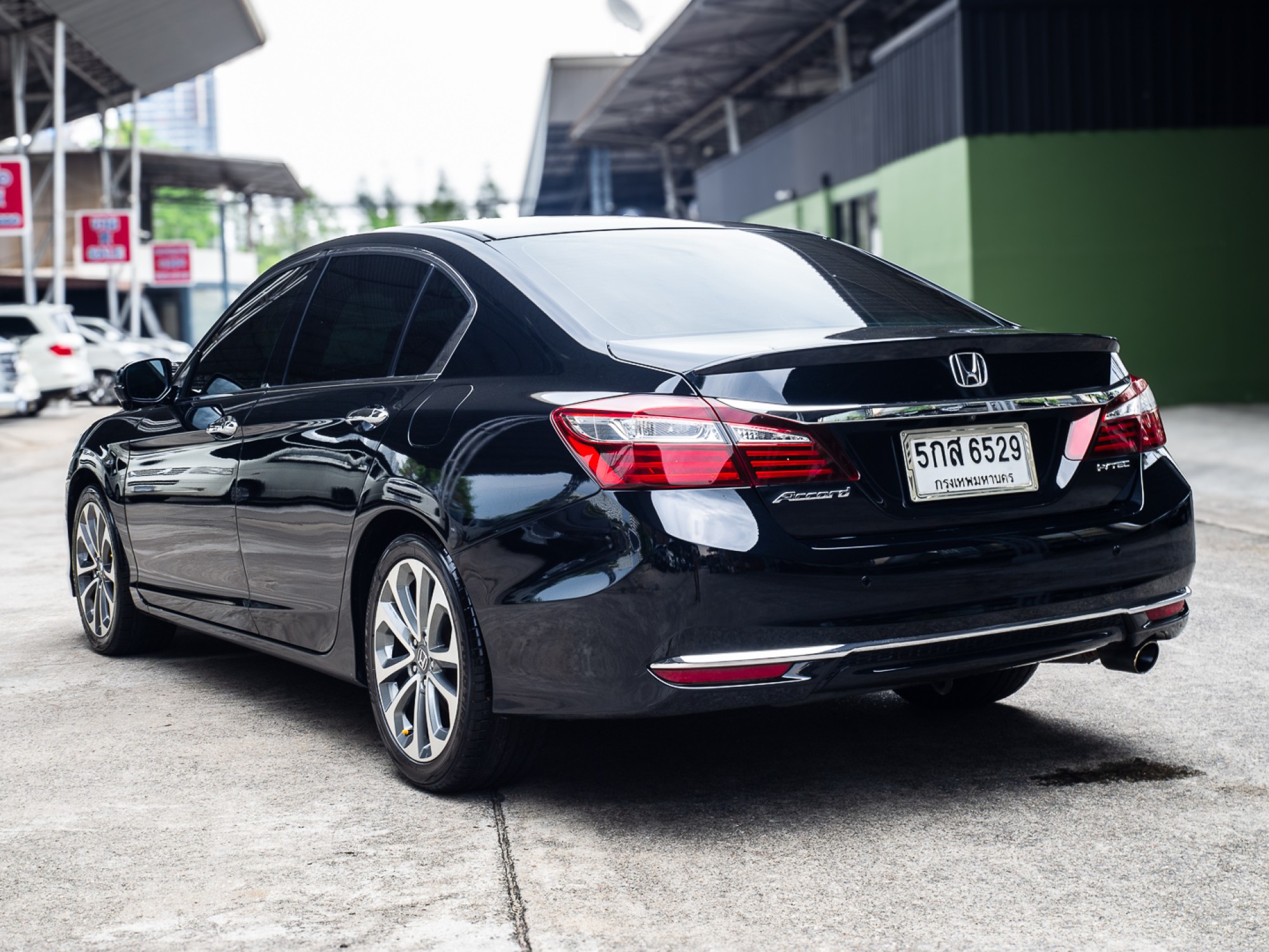 2017 Honda Accord สีดำ