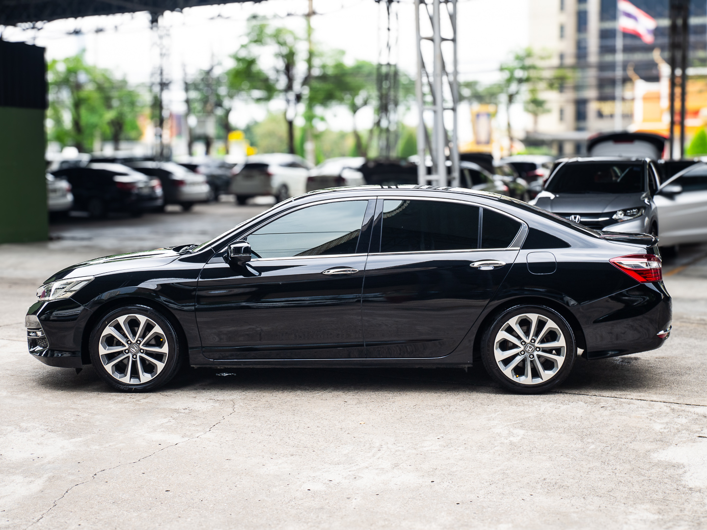 2017 Honda Accord สีดำ