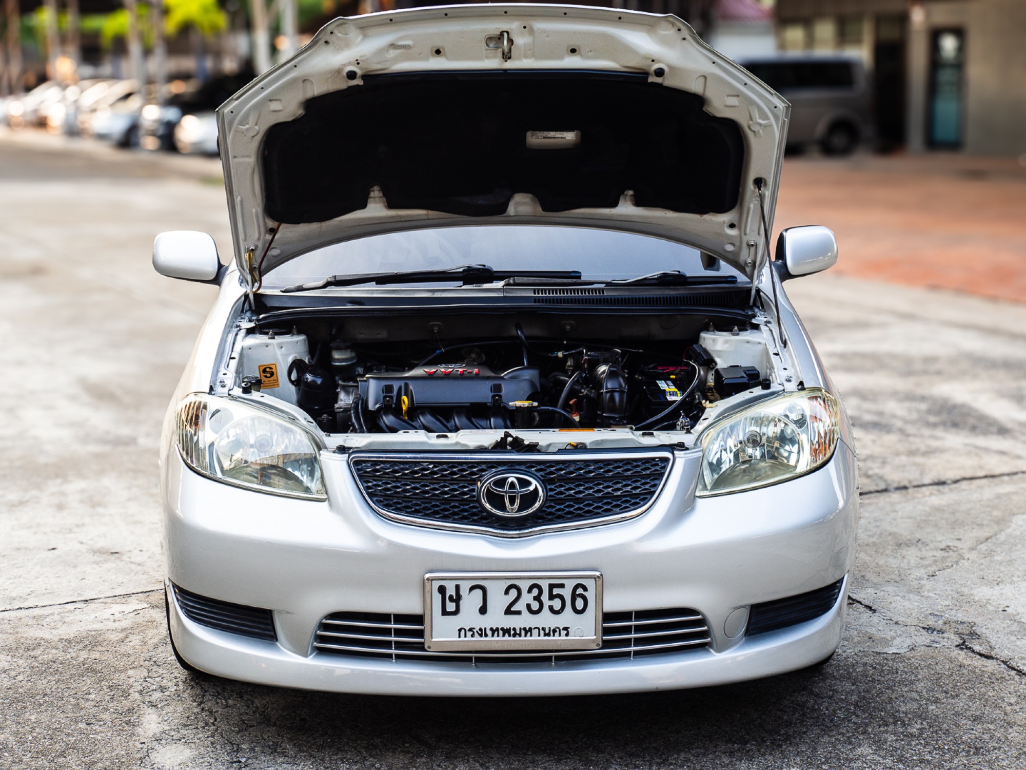 2004 Toyota Vios สีเงิน