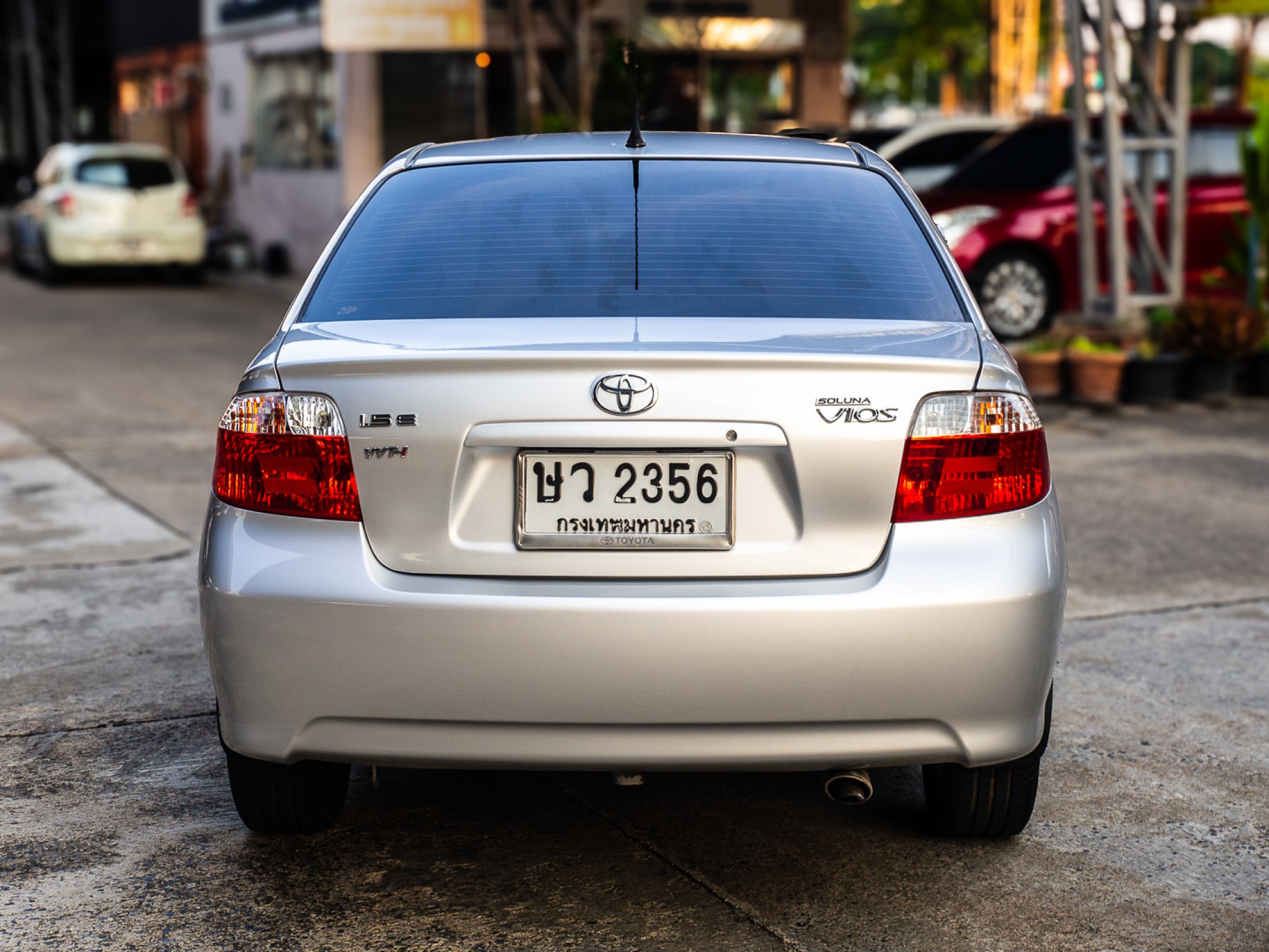 2004 Toyota Vios สีเงิน