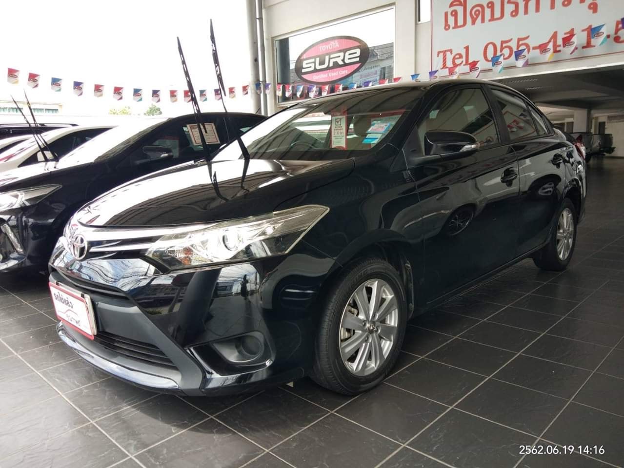 Toyota Vios ปี 2013 สีดำ