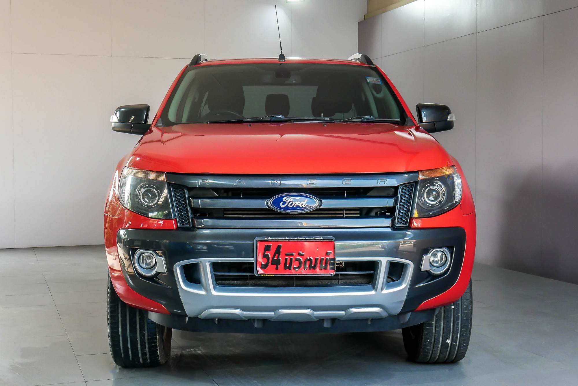 FORD RANGER DOUBLECAB 3.2 WILDTACK 4WD. AT ปี 2013 สีส้ม