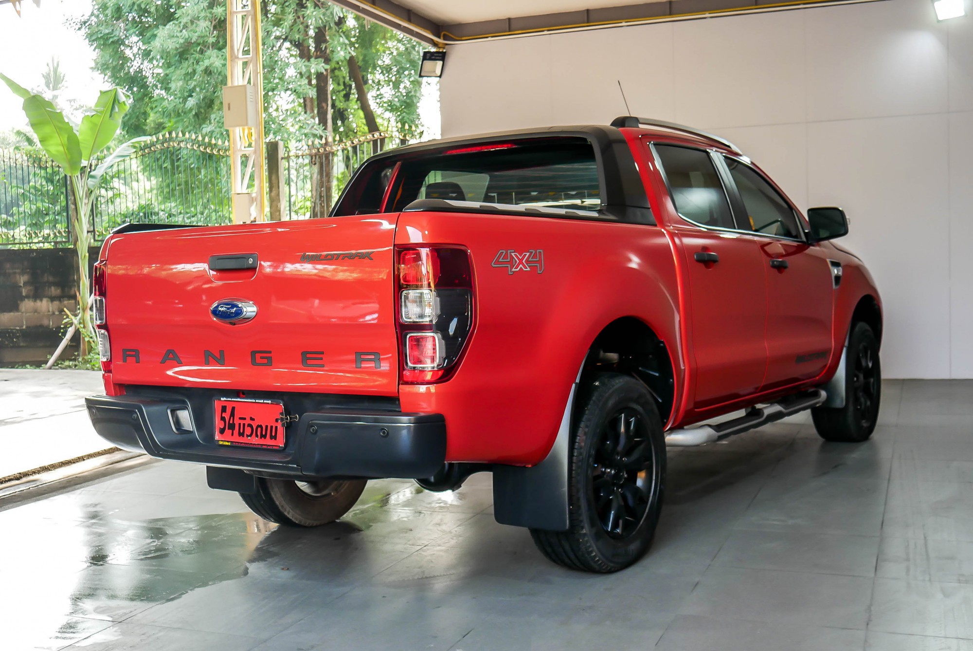 FORD RANGER DOUBLECAB 3.2 WILDTACK 4WD. AT ปี 2013 สีส้ม