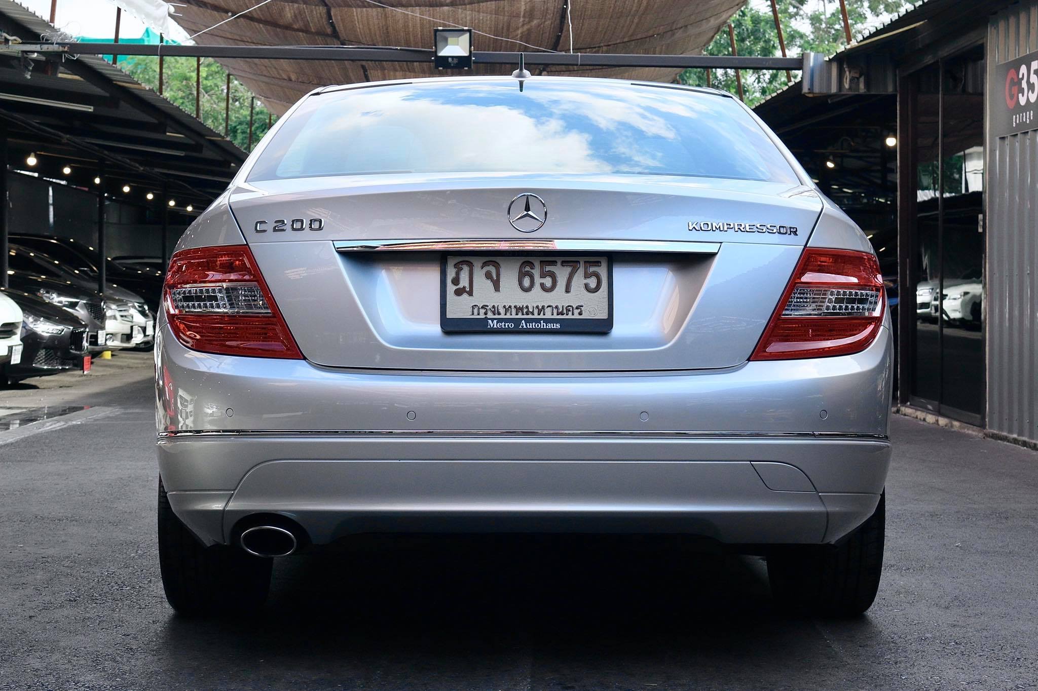 Mercedes-Benz C-Class W204 C200 ปี 2009 สีเงิน