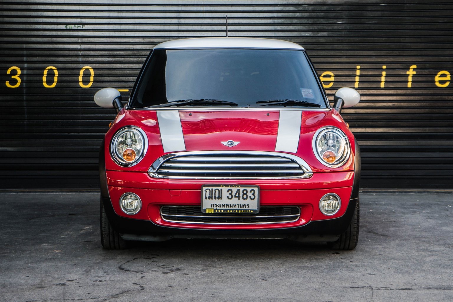 Mini Hatch (Cooper) Gen2 R56 ปี 2008 สีแดง