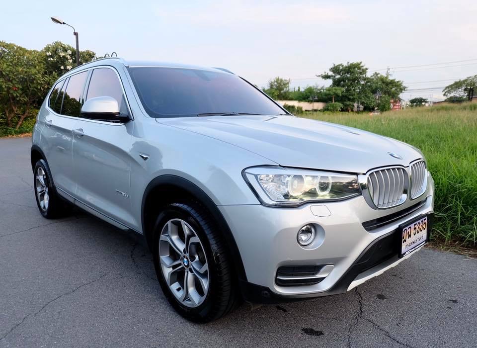 BMW X3 F25 ปี 2016 สีเงิน