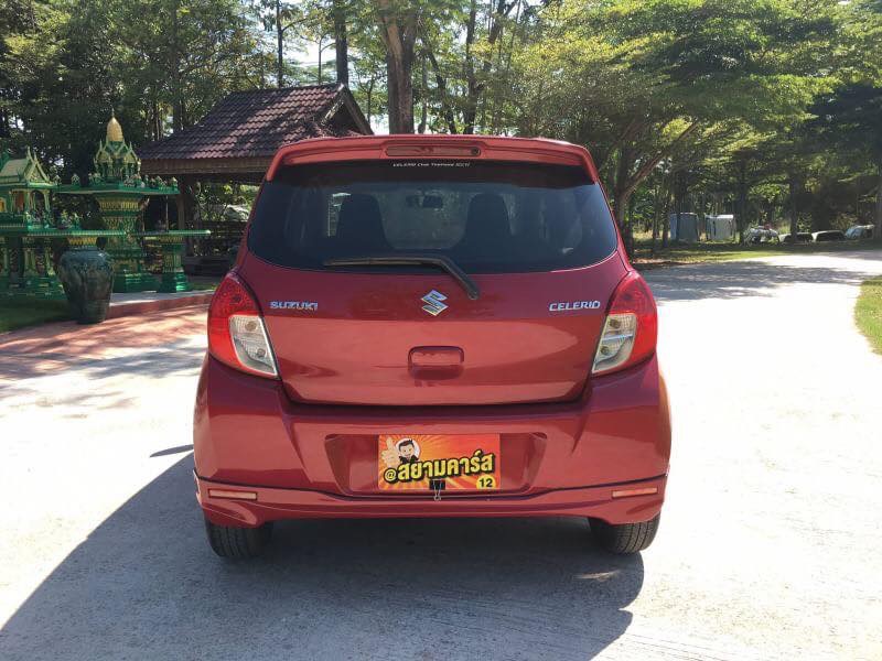 Suzuki Celerio ปี 2015 สีแดง