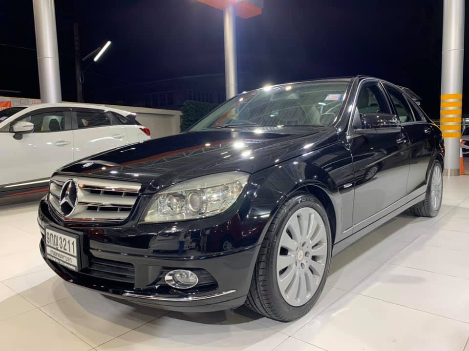 Mercedes-Benz C-Class W204 C200 ปี 2010 สีดำ