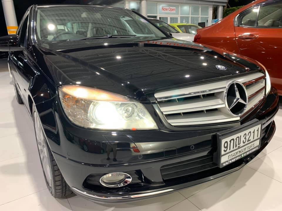 Mercedes-Benz C-Class W204 C200 ปี 2010 สีดำ