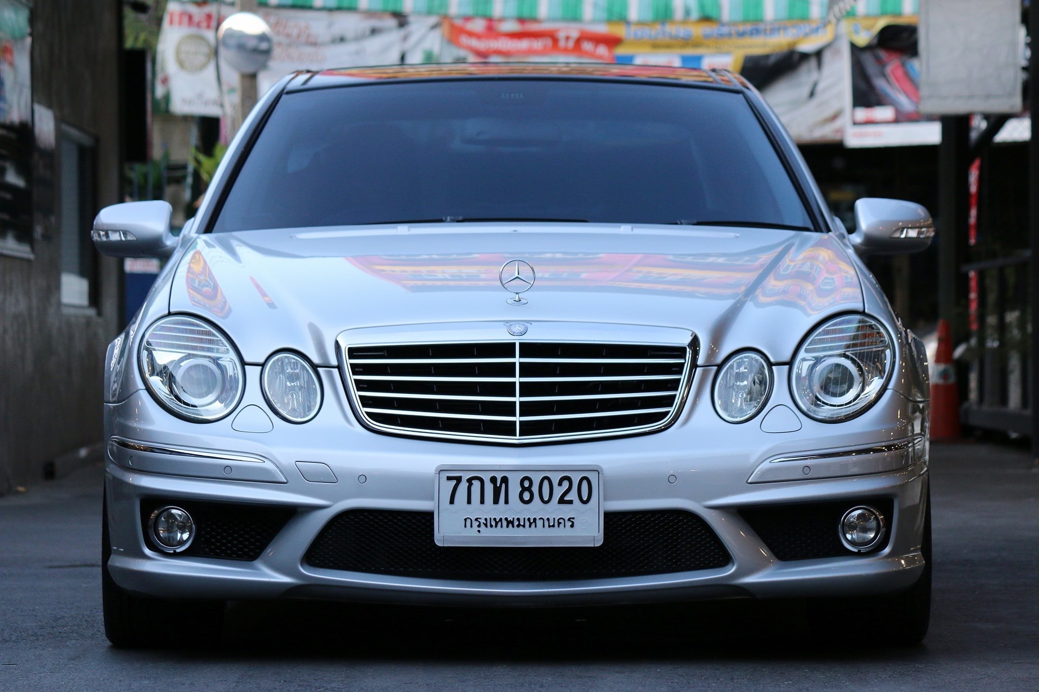 Mercedes-Benz E-Class W211 E63 AMG ปี 2003 สีเงิน