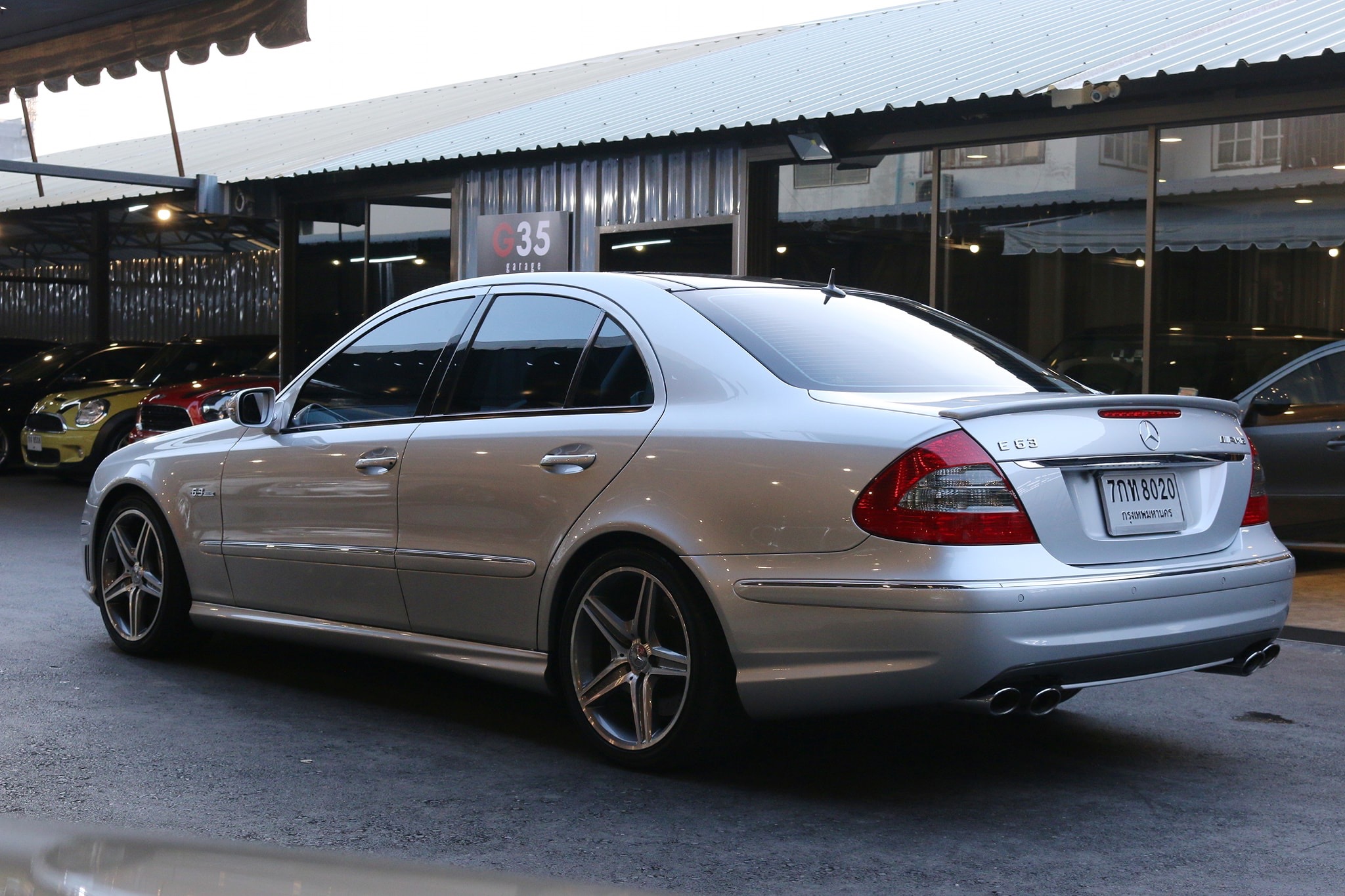 Mercedes-Benz E-Class W211 E63 AMG ปี 2003 สีเงิน