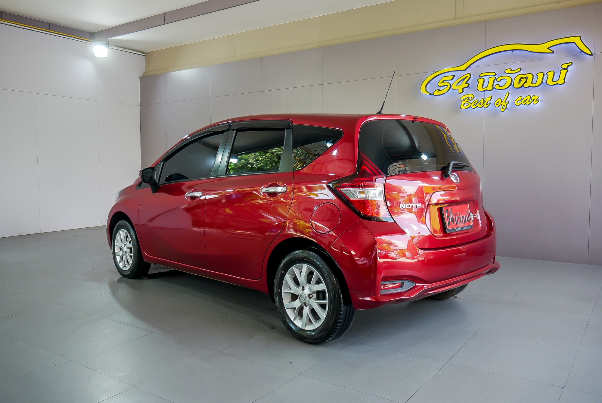 NISSAN NOTE 1.2 V ปี 2018 สีแดง