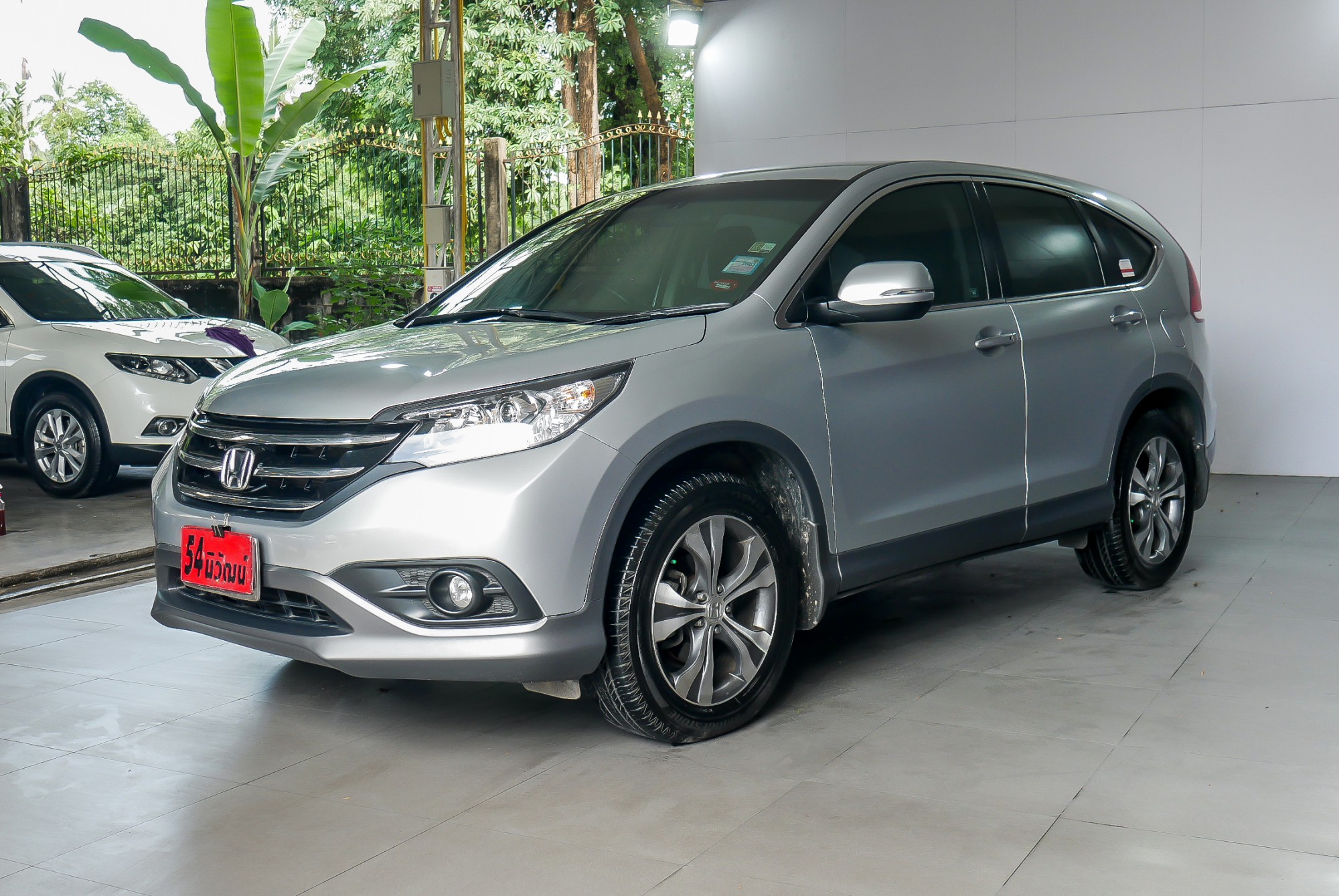 HONDA CR-V G4 2.4 EL NAVI 4WD. ปี 2013 สีเงิน