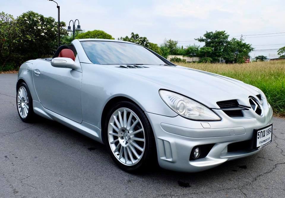 Mercedes-Benz SLK-Class R171 SLK200 ปี 2005 สีเงิน