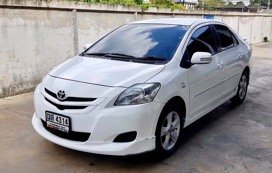 Toyota Vios ปี 2009 สีขาว