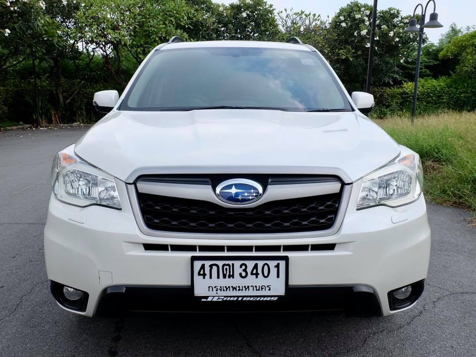 Subaru Gen4 Forester (SJ) ปี 2015 สีขาว