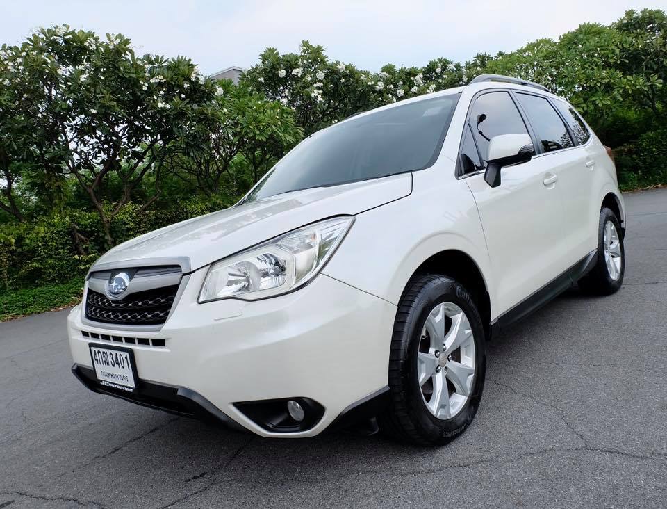 Subaru Gen4 Forester (SJ) ปี 2015 สีขาว