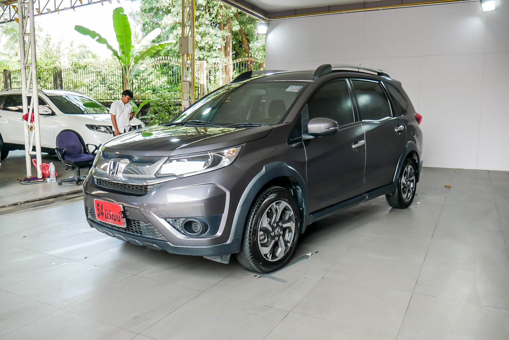 Toyota BR-V 1.5 V AT ปี 2016 สีเทา