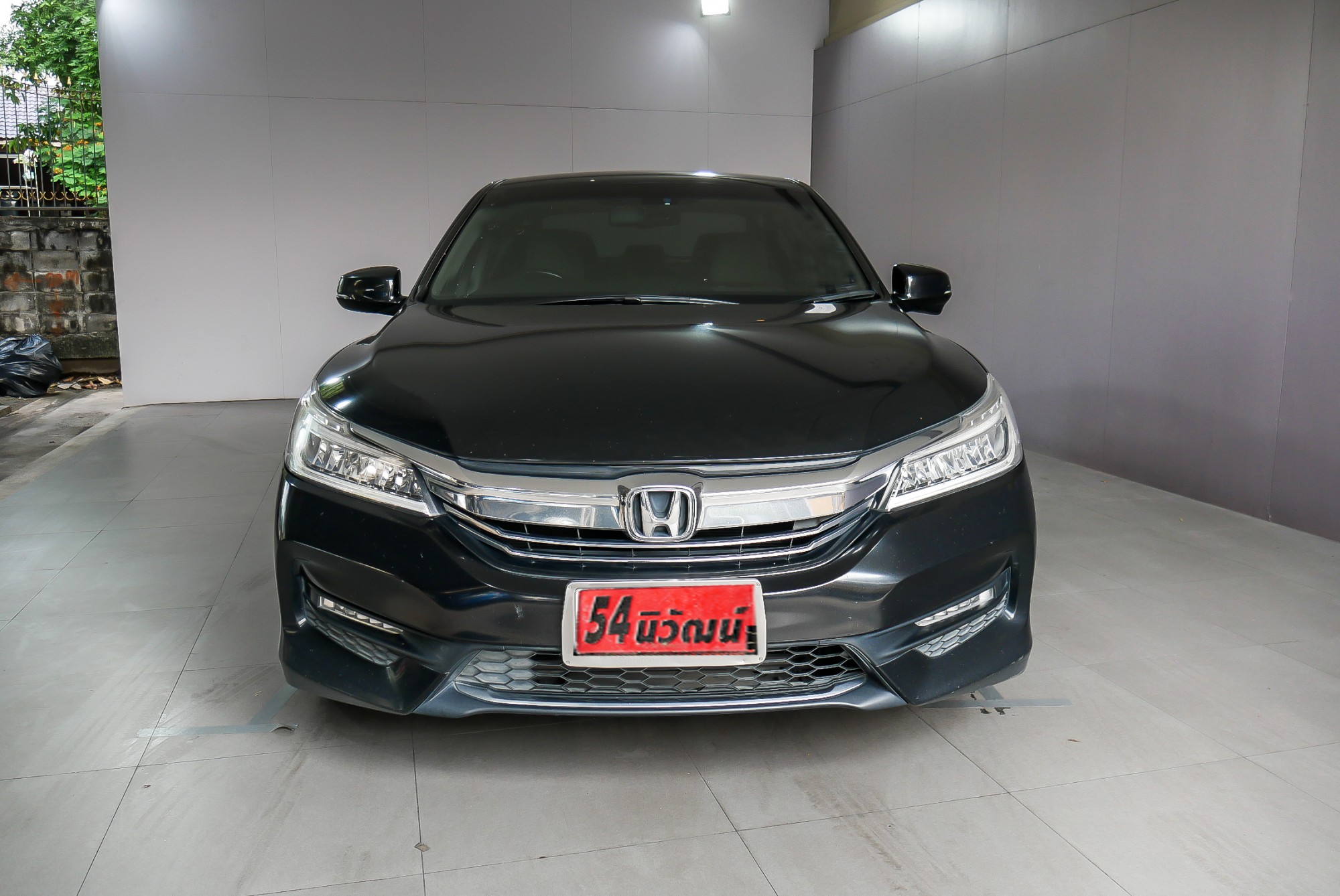 HONDA ACCORD G9 2.4 EL NAVI MINOR CHANGE AT ปี 2016 สีดำ