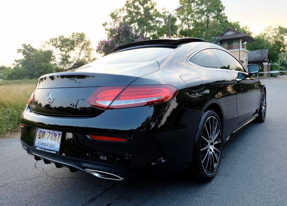 Mercedes-Benz C-Class C205 C250 ปี 2018 สีดำ