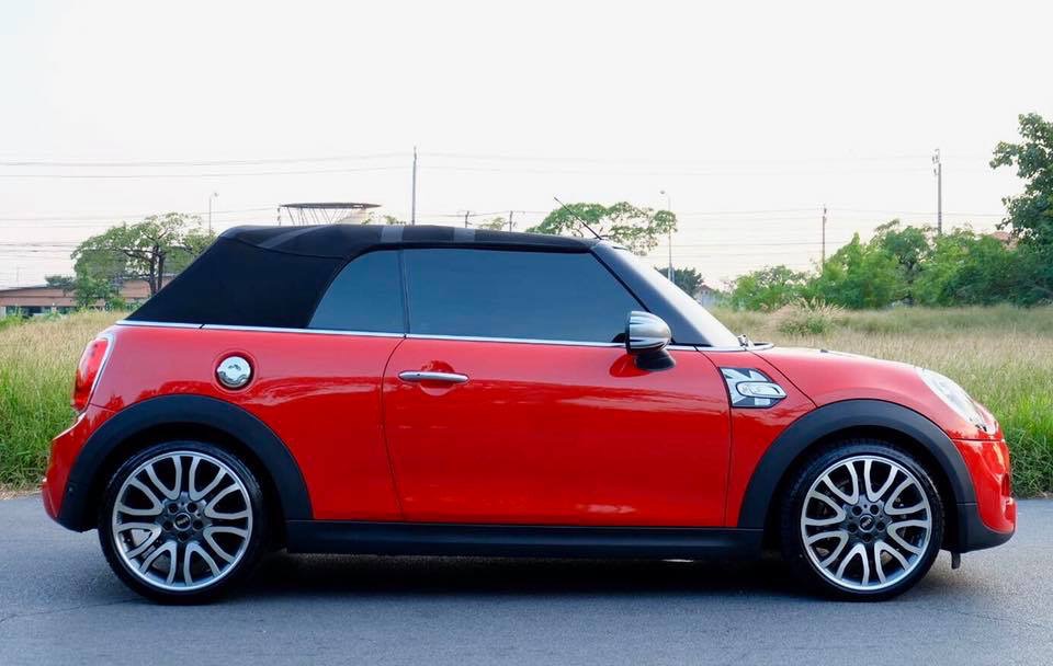 Mini Hatch (Cooper) Gen3 F57 (Convertible) ปี 2019 สีแดง