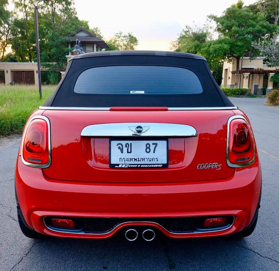 Mini Hatch (Cooper) Gen3 F57 (Convertible) ปี 2019 สีแดง