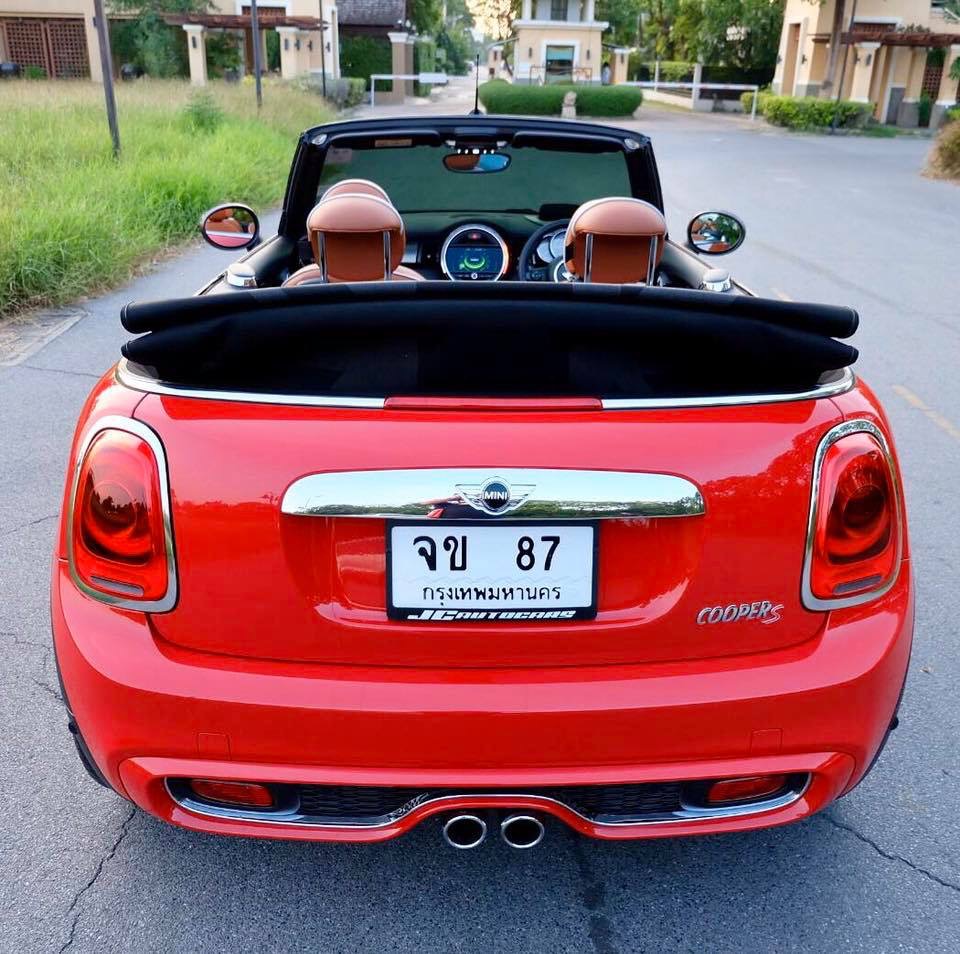 Mini Hatch (Cooper) Gen3 F57 (Convertible) ปี 2019 สีแดง