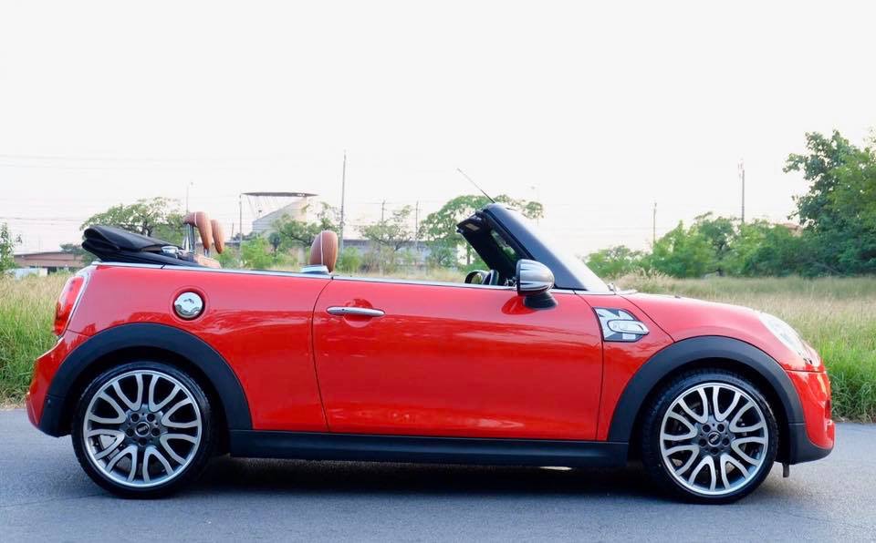 Mini Hatch (Cooper) Gen3 F57 (Convertible) ปี 2019 สีแดง