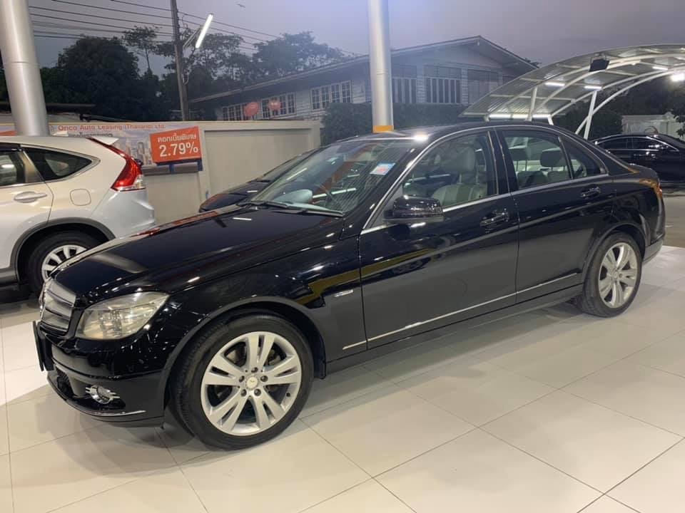 Mercedes-Benz C-Class W204 C250 ปี 2011 สีดำ