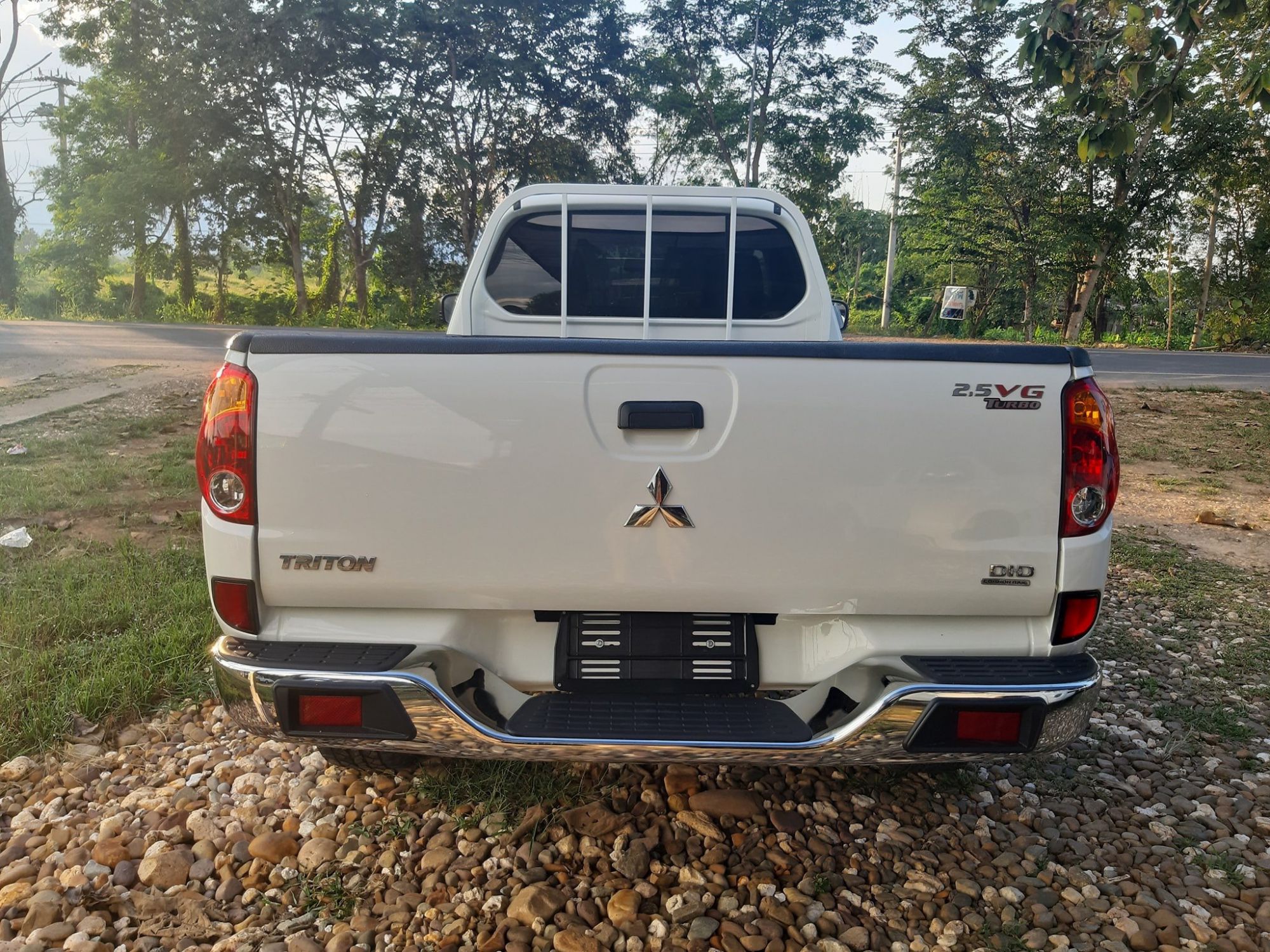 Mitsubishi Triton Single (ตอนเดียว) ปี 2014 สีขาว