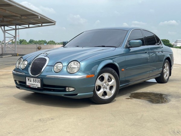 1999 Jaguar S-Type สีฟ้า