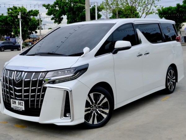 TOYOTA Alphard 3.5L SC Package เบนซิน เกียร์ออโต้ ปี2022 สีขาว ไมล์แท้: 2x,xxx กม.