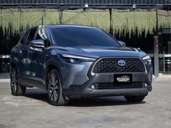 2021 Toyota Corolla CROSS 1.8 Hybrid Premium สีเทา