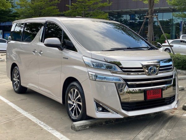 2019 Toyota Vellfire สีทอง