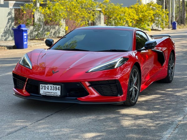 2022 Chevrolet Stingray C8 Convert 3LT สีแดง