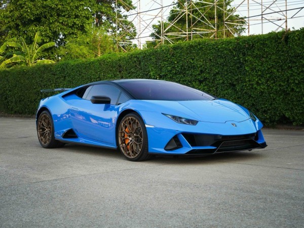 2020 Lamborghini Huracan EVO สีฟ้า