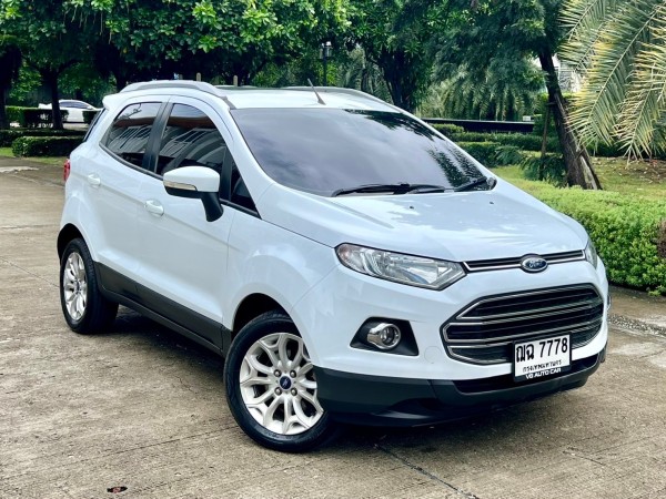 Ford Ecosport 1.5 Titanium : เบนซิน : ออโต้ สี: ขาว ปี:2016 ไมล์แท้: 12x,xxx กม.