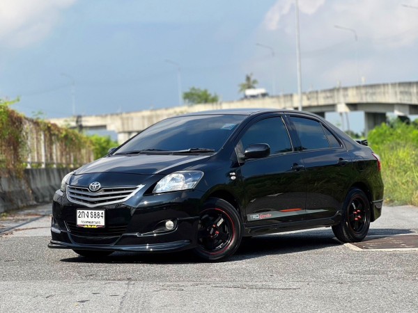 TOYOTA VIOS 1.5 TRD sportivo ปี 2013 แท้ ชุดแต่งโรงงาน สเกิร์ตรอบคัน สปอยเลอร์ ภายใน เบาะ TRD แม็ก airbag abs เป็นตัวพิเศษ