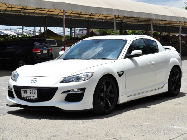 Mazda Rx-8 : ออโต้ : เบนซิน ขาว 2009 ไมล์: 1xx,xxx Km. โทร.092-2639576 เอ่