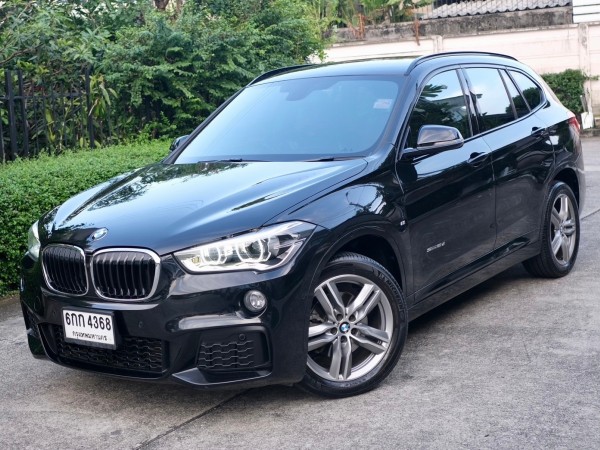 Bmw x1 F48 SDrive18d M sport ปี2017 ออโต้ ดำ เครื่องยนต์: ดีเซล ไมล์ 100,xxx กม.