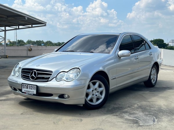 2003 Mercedes-Benz C-Class W203 C180 สีเงิน