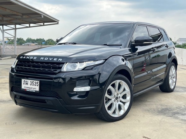 2012 Land Rover Range Rover Evoque สีดำ