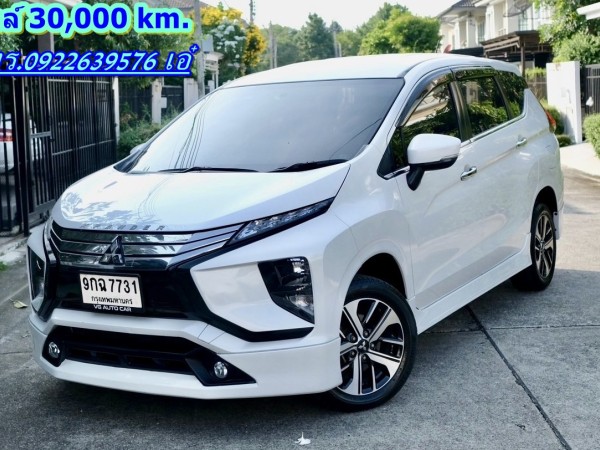 Mitsubishi Xpander 1.5GT เครื่องยนต์: เบนซิน เกียร์: ออโต้ ปี: 2019 สี: ขาว ไมล์ 3x,xxx กม.