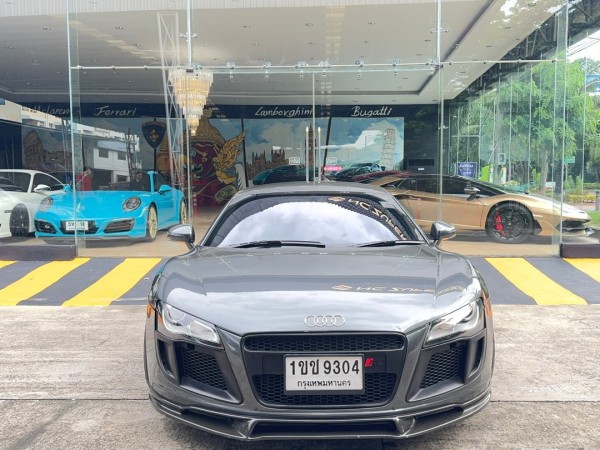 2009 Audi R8 V8 Coupe สีเทา